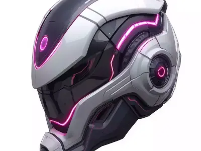 Cyber And Wasteland Tactical Helmets 3D Models Pack