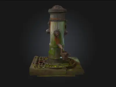 Medieval War Drum  The Beating Heart of Battlefield Command 3D model