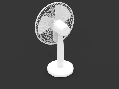 Electric floor fan 3D model