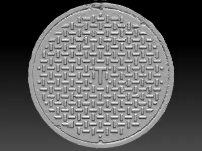 ATT Manhole Cover 3D model