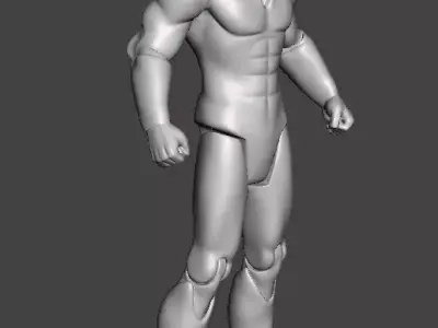 STL File 3D print Super Powers Black Vulcan Model 3D print model