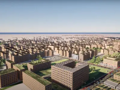 Suluq Libya Digital Twin of Smart City Low-poly 3D model