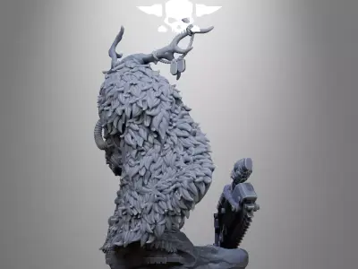 Techno Savage Druid 3D print model