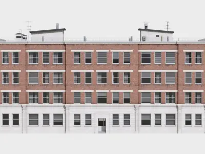 Building at old church st 48 London 3D model 3D model