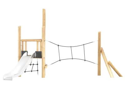 Kompan Tower and Net  3D model