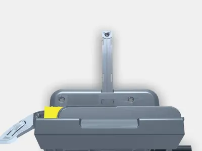 UTRUSTA Electric strikes electr Low-poly 3D model