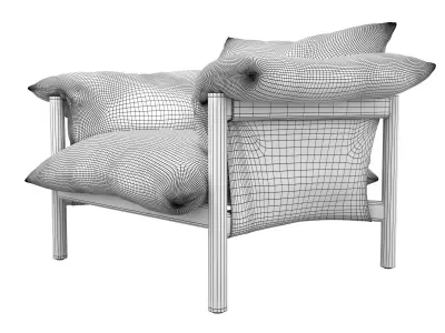 Wilfred Armchair 3D model