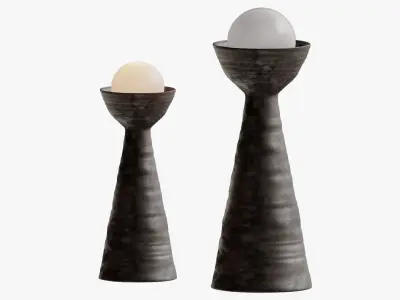 Seneca Table Lamp In Common With 3D model
