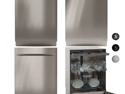 Bosch Dishwasher Collection Benchmark and 800 Series Low-poly 3D model