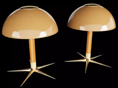 The Laddi Lamp  Low-poly 3D model