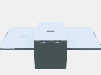 32 UHD Smart Monitor M80C 1 3D model