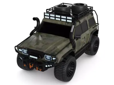 Rock Crawler 3D model by suaibsaifi from CGTrader (PBR)