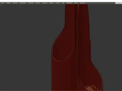 Delightfull Coltrane Low-poly 3D model