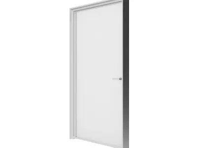 Glass Door 2 3D model