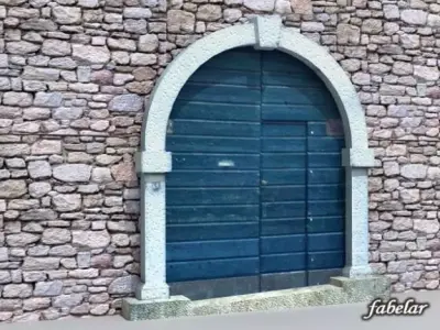 Villa main entrance 2 3D model