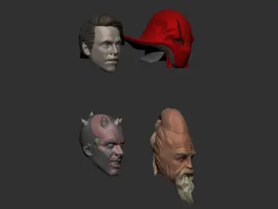 Figure Head custom 3 3D print model