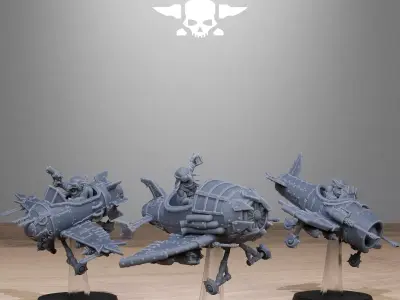 Orkaz Gobs Planes 3D print model