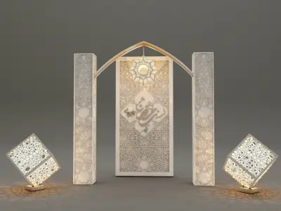 Islamic Decoration2 3D model