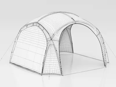 Camping Dome Tent 3D model
