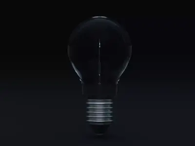Bulb Lamp 3D model