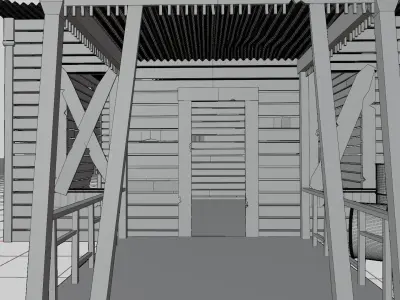 Old Shack-Slum 3D model