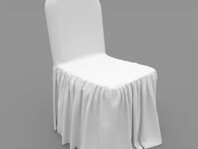 Banquet Chair 20 3D model