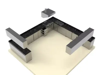 kitchen 30 3D model