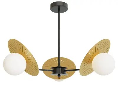 Chandelier Balls and Discs Circle 3 3D model