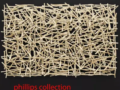 Stick Wall Art 3D 3D model
