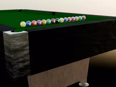 POOL TABLE 3D model