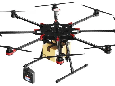  Three Detailed Drones Delivery 