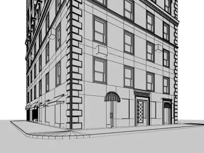 New York Building 3D model