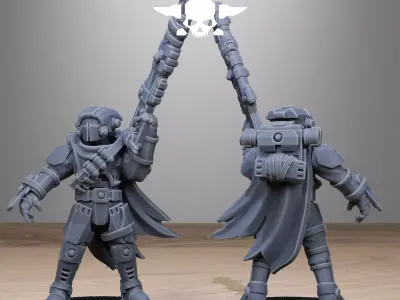 Tarion Hunters 3D print model