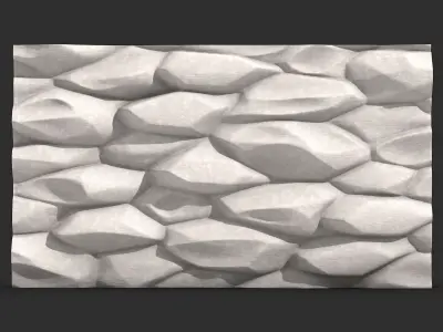 Stone Wall 371 3D print model purchase