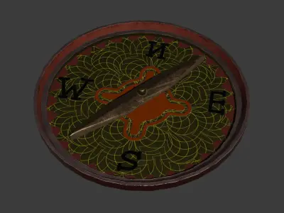 Compass 3D model