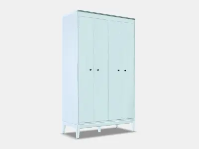 IDANAS Wardrobe 1 Low-poly 3D model