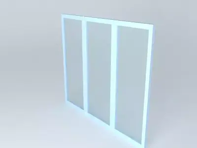 Slides window Free 3D model