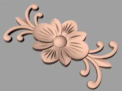 CNC 3D relief models STL format file used for artcam aspire E380 3D model
