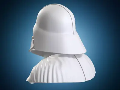 Darth Vader Star Wars Bust 3D print model
