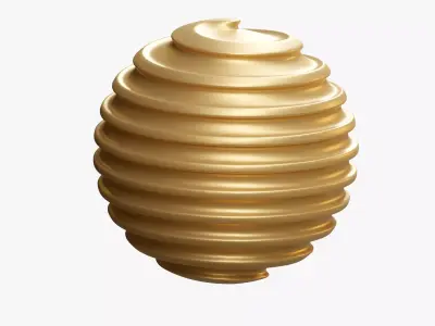 Sphere Ball Art 3D model