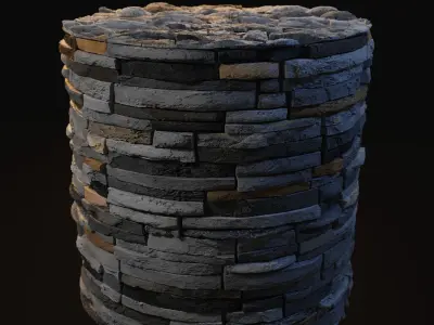 Earth Gray Stackstone 8k Texture Texture