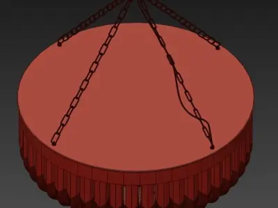 Chandelier Loft Favorite 1657 3D model