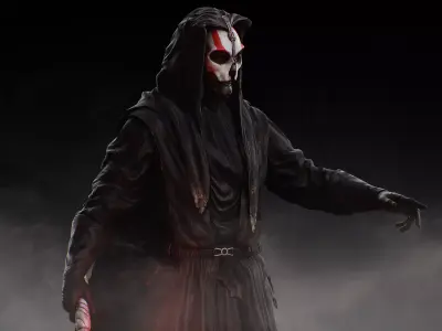 Darth Nihilus Low-poly 3D model