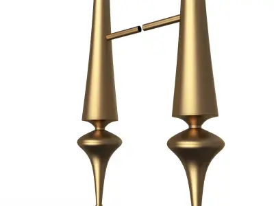 Door Knob 03 Low-poly 3D model