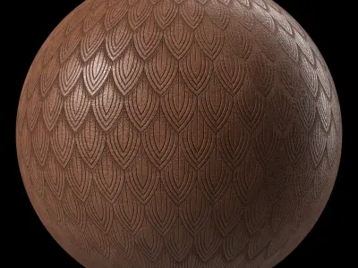 Leather Materials 22- By Dragon Pattern By Sbsar Pbr 4k Seamless Texture