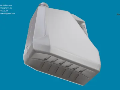 4L Canister High Quality 3D Model  3D model