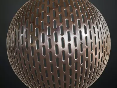 White Metal Grill Transparent PBR Seamless Texture buy