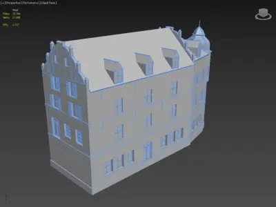 Saint Vith Low-poly 3D model