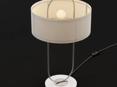 Modern table lamp  3D model