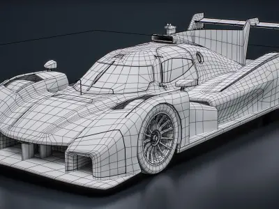  McLaren WEC 2027 LMDh PreSeason Hypercar Race Car 